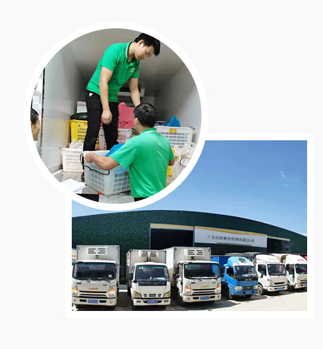 專業(yè)配送車隊(duì)